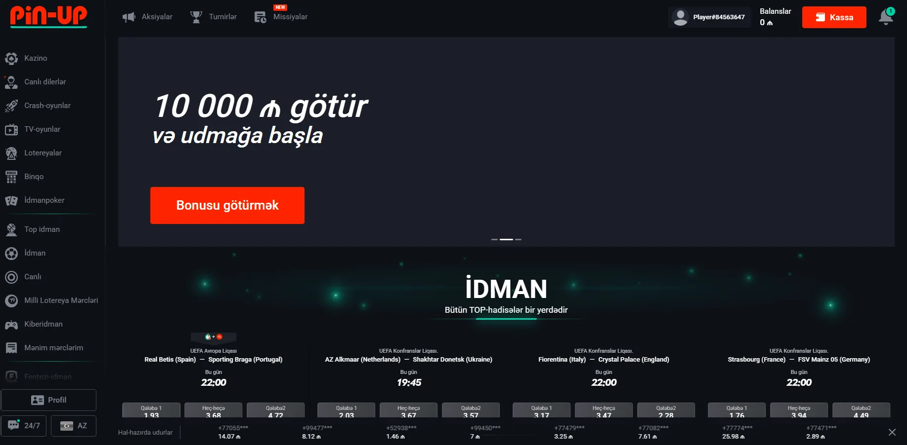 Pin Up Casino lisenziya və tənzimləmə uyğunluğu