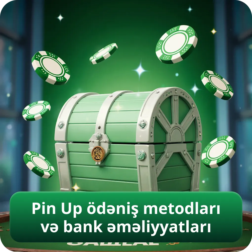 Pin Up platformasında ödəniş metodları və bank əməliyyatları